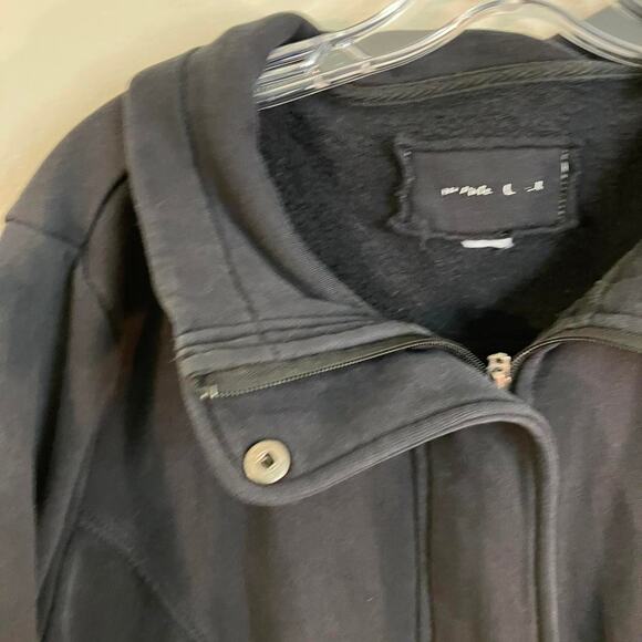 Full zip black zip-up‎ jacket - Picture 2 of 5